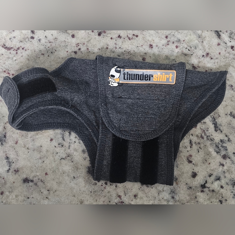 Thundershirt Calming Dog Vest Anxiety Relief xxs gray